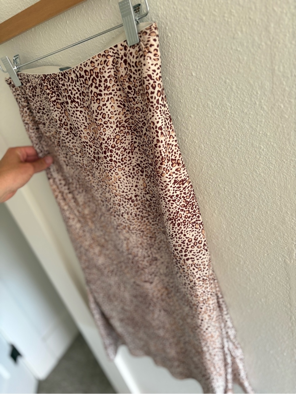 Urban Outfitters Brown Leopard-Print Midi Skirt - Picture 7 of 10